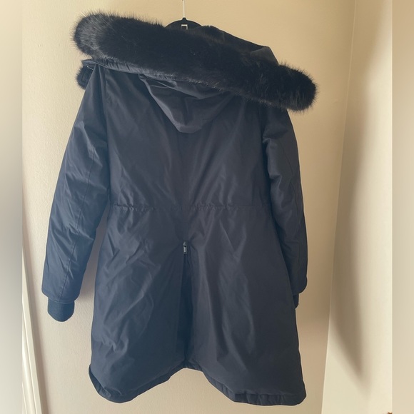 Babaton Black Vista Ridge Parka Size M - Picture 6 of 8